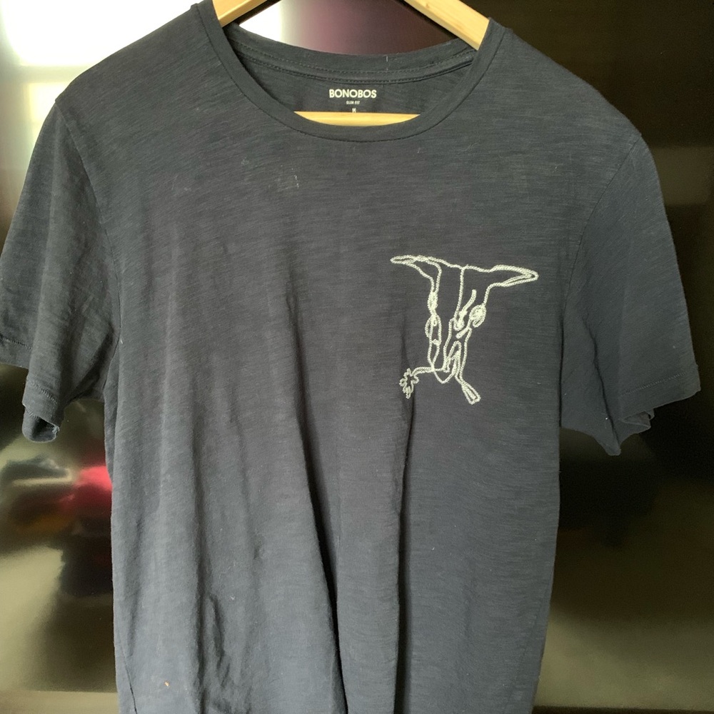Bonobos navy tee